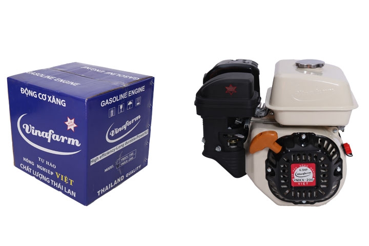 Máy nổ chạy xăng VINAFARM 6.5HP tua nhanh VNDCX-200