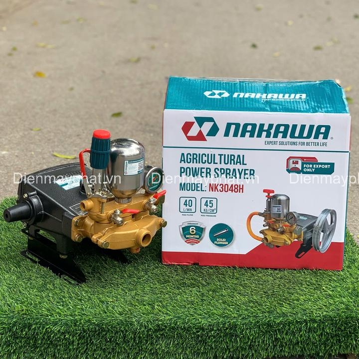 Đầu Phun Thuốc Trừ Sâu Áp Lực Cao NAKAWA 5HP NK-3048