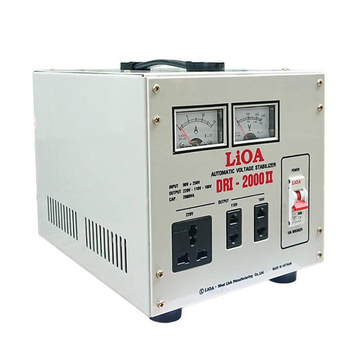 Ổn áp 1 pha Lioa 2KVA DRI-2000 II
