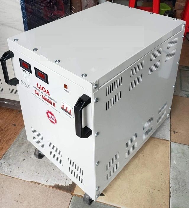 Ổn áp 1 pha Lioa 50KVA SH 50000II