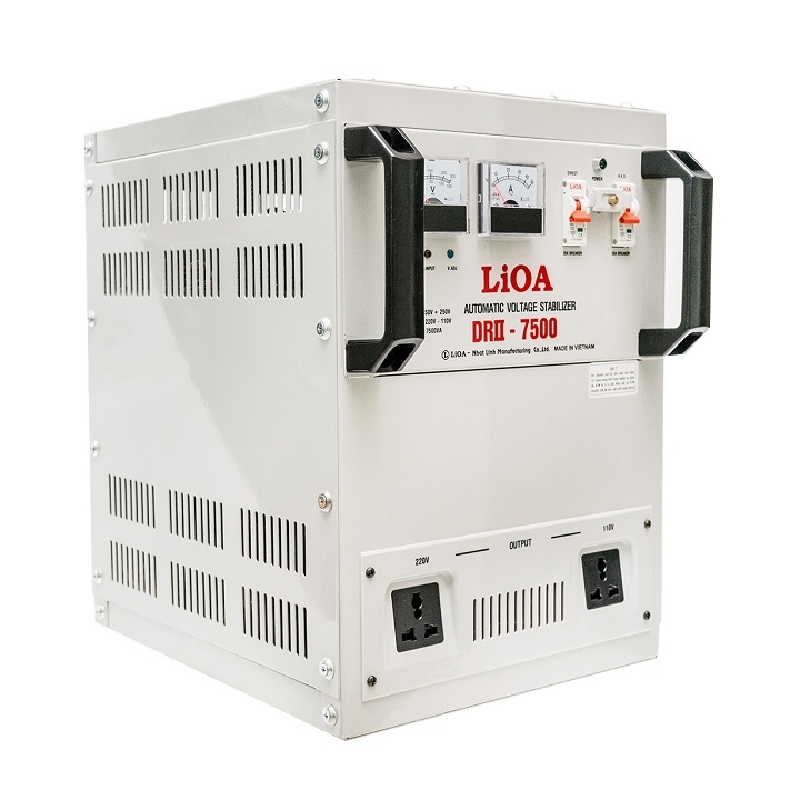 Ổn áp 1 pha Lioa 7.5KVA DRII 7500 II