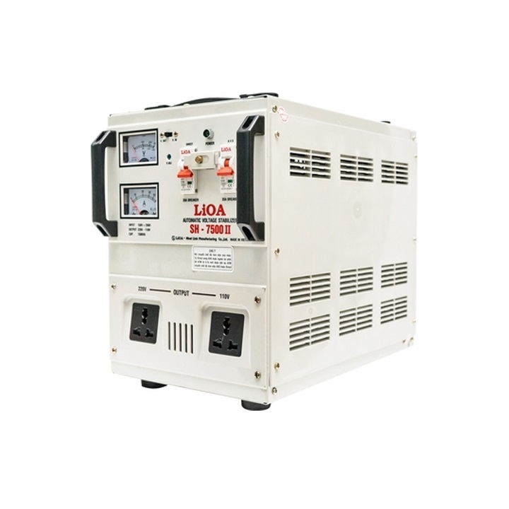 Ổn áp 1 pha Lioa 7.5KVA SH 7500II