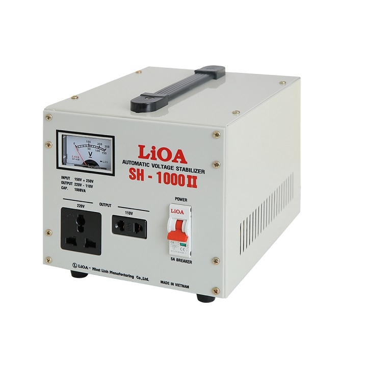 Ổn áp 1 pha Lioa 1KVA SH 1000 II