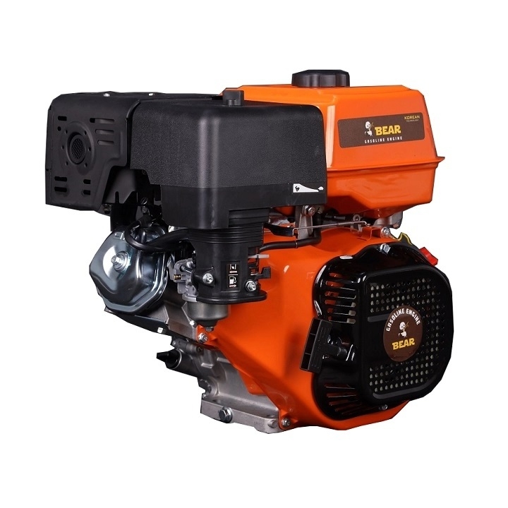 Máy nổ chạy xăng BEAR 15HP BE-420 tua nhanh