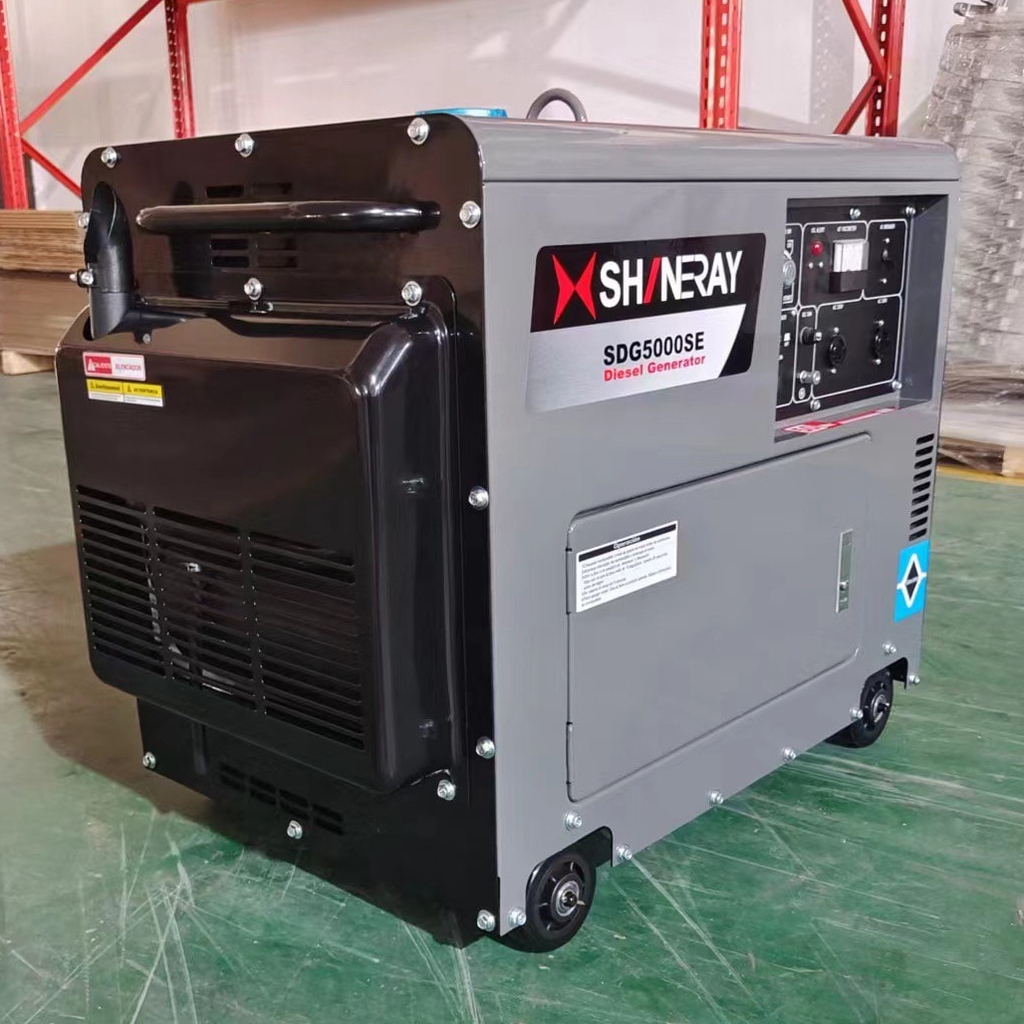 Máy phát điện chạy dầu 5KW SHINERAY SDG5000SE