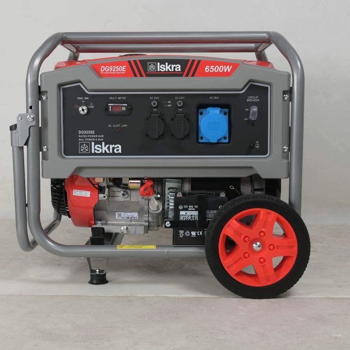 Máy phát điện chạy xăng ISKRA 6KW DG9250E đề