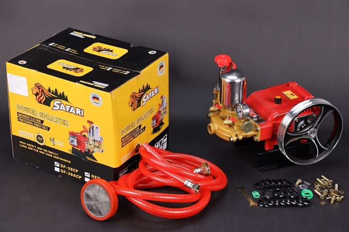 Đầu Phun Xịt Áp Lực 2HP Safari SF-38CP Piston Sứ