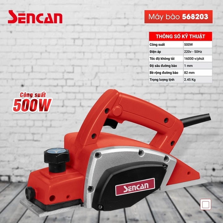 Máy bào gỗ Sencan 568203 500W