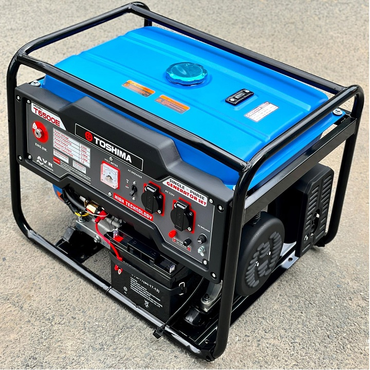 Máy phát điện chạy xăng TOSHIMA 5KW T65E