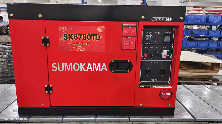 Máy phát điện chạy dầu SUMOKAMA 5KW SK6700TD