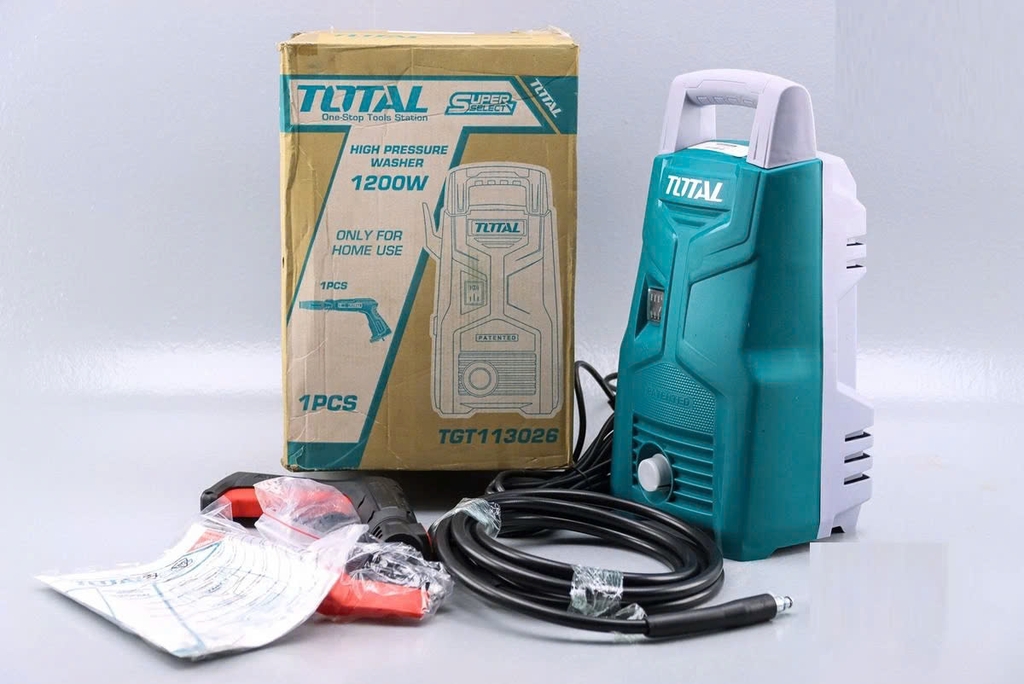 Máy phun xịt rửa áp lực cao TOTAL TGT113026 1200W