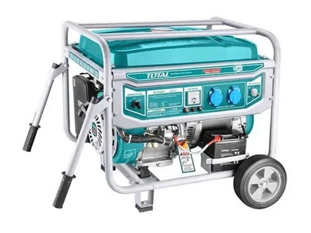 Máy phát điện động cơ xăng TOTAL TP155001 5.5kW