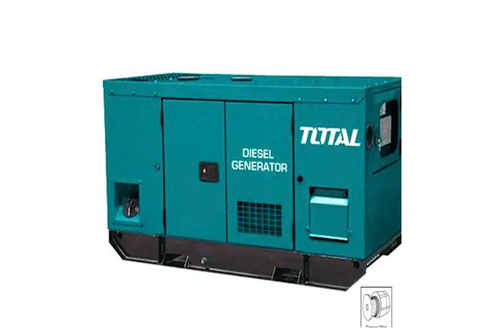 Máy phát điện động cơ dầu TOTAL TP2100K6 3 pha 11kW