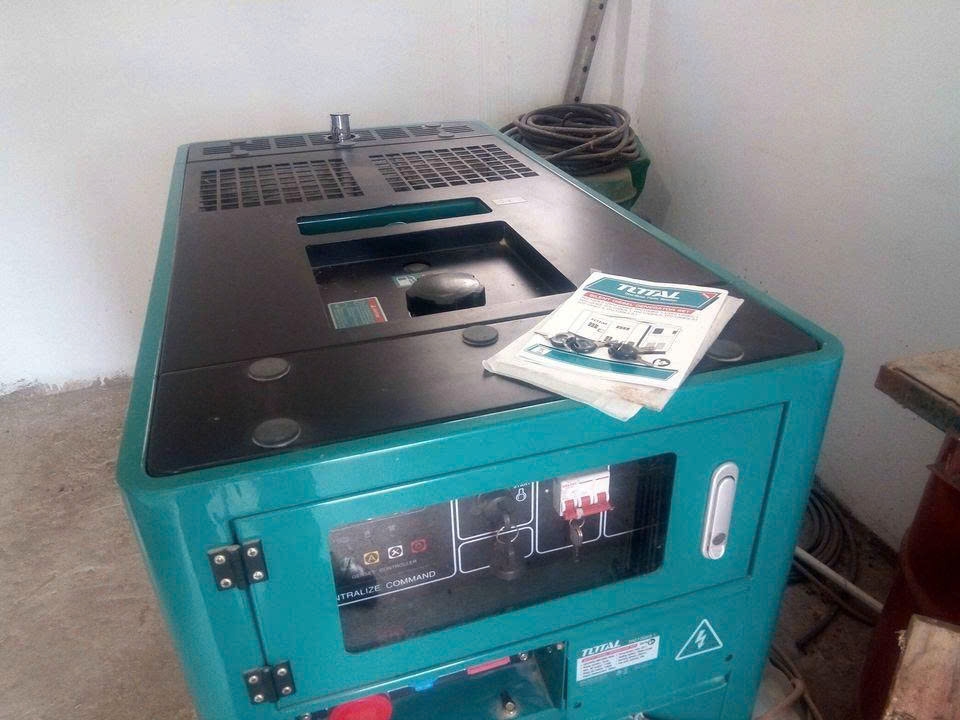 Máy phát điện động cơ dầu TOTAL TP2100K6 3 pha 11kW