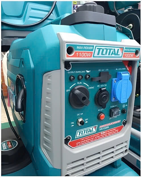 Máy phát điện động cơ xăng TOTAL TP515006 1.1kW