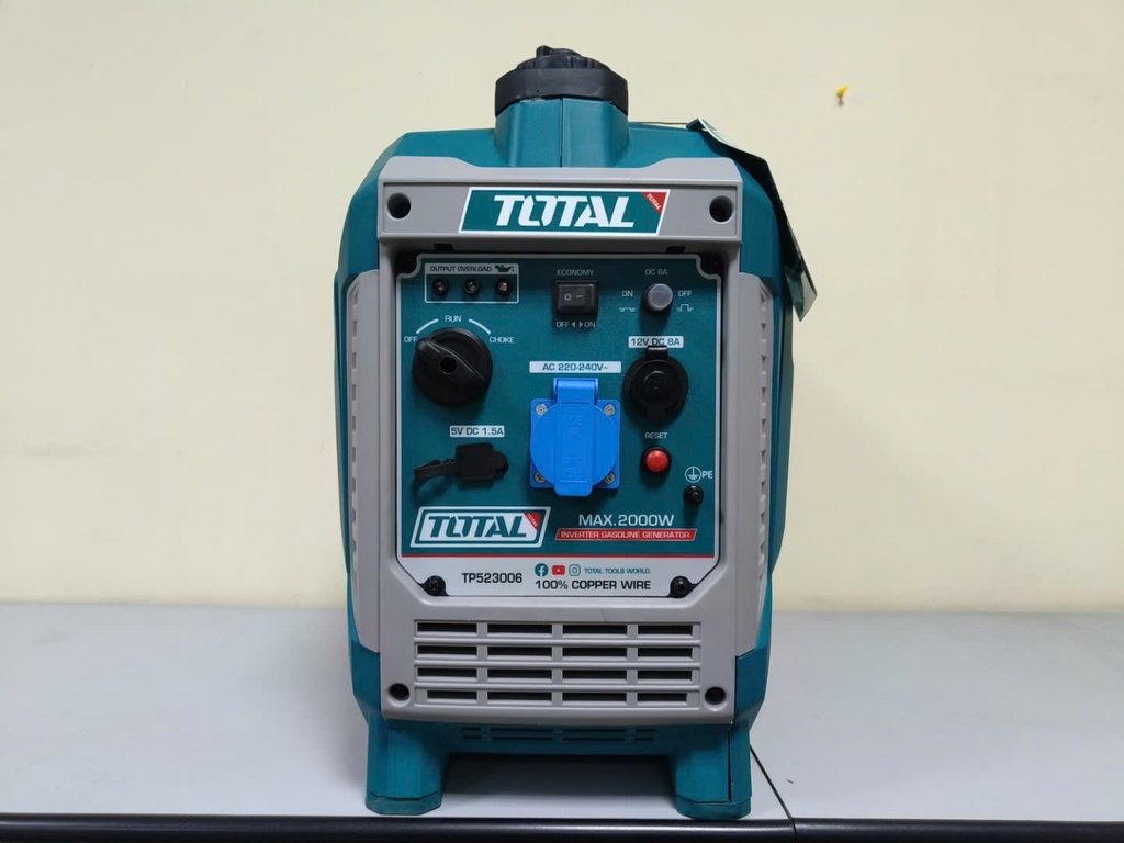 Máy phát điện biến tần động cơ xăng TOTAL TP523006 2kW