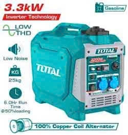 Máy phát điện biến tần động cơ xăng TOTAL TP535006 3.3kW