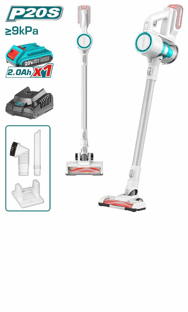 Máy hút bụi TOTAL 0.8L dùng pin 20V TVLI2006