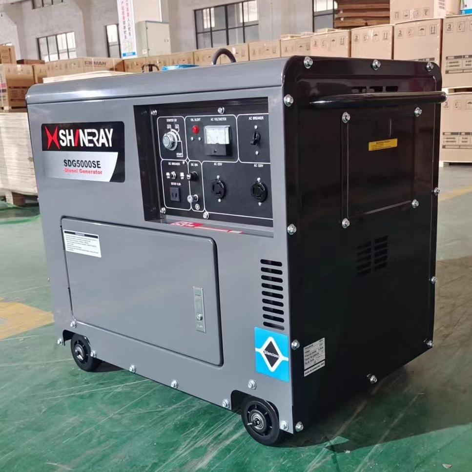 Máy phát điện chạy dầu 5KW SHINERAY SDG5000SE