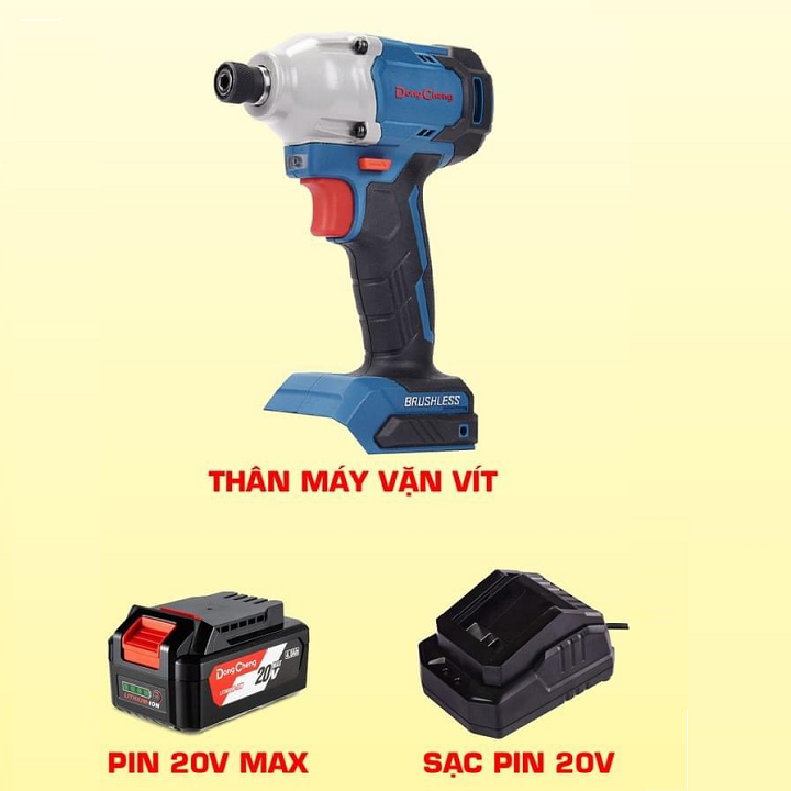 Máy vặn vít dùng pin DongCheng DCPL03-14 20V 1 pin 1 sạc
