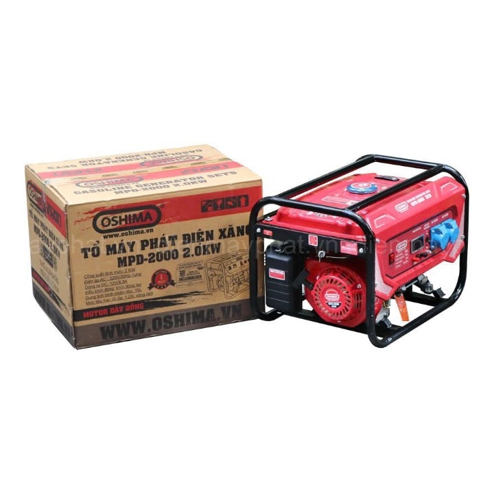 Máy phát điện chạy xăng OSHIMA 2KW MPD-2000