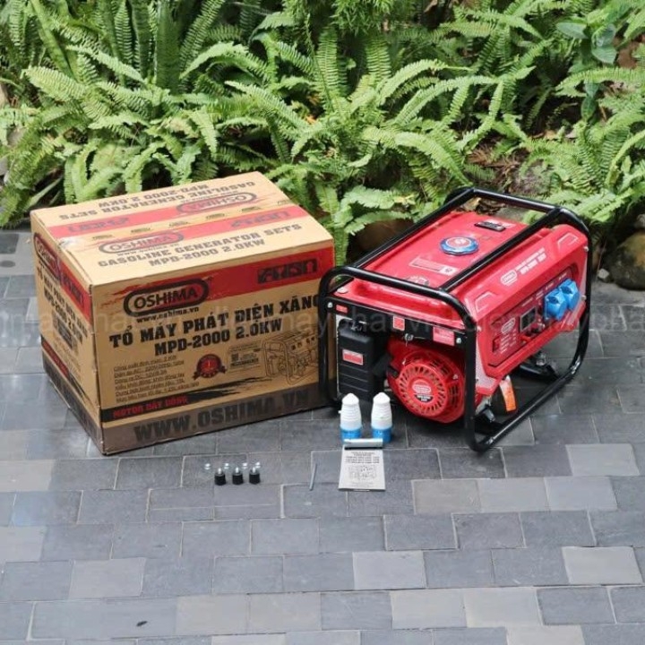 Máy phát điện chạy xăng OSHIMA 2KW MPD-2000