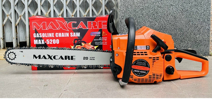 Máy cưa xích chạy xăng 2 thì MAXCARE 2.1KW MAX-5200