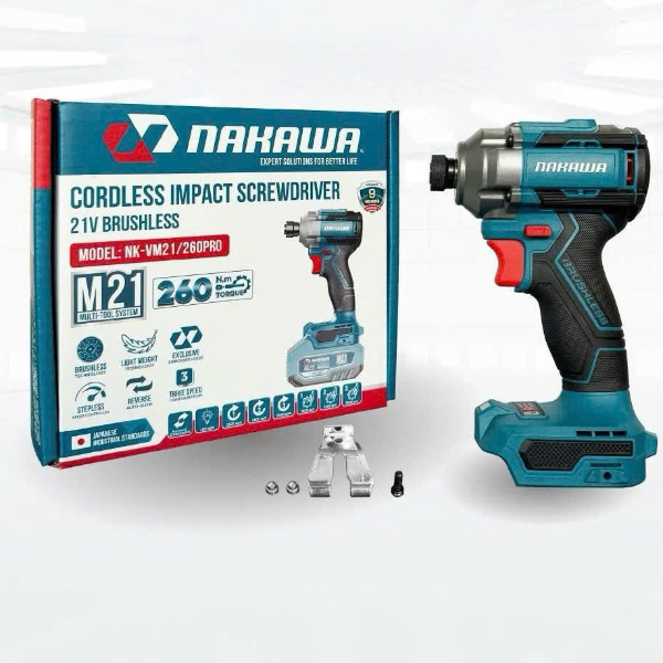 Máy siết vít dùng pin 21v NAKAWA NK-VM21/260PRO