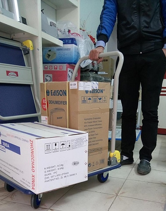 Xe Đẩy Hàng 4 Bánh Prestar NG402/8