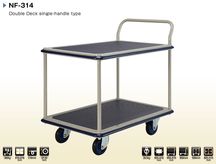 Xe Đẩy Hàng 4 Bánh Prestar NF-314
