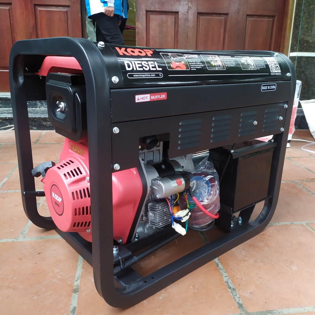Máy phát hàn chạy dầu 8KW KOOP KDF8500WE