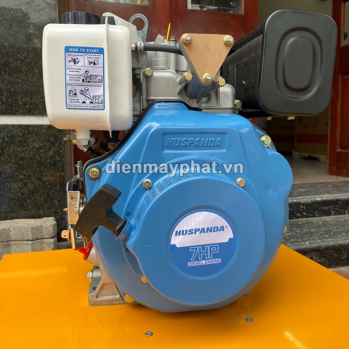 Máy nổ chạy dầu HUSPANDA 7HP HD178F zen hoa