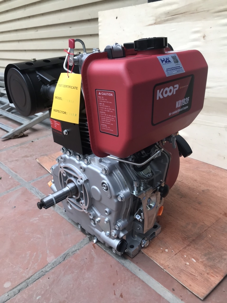 Động cơ chạy dầu diesel KOOP 10.3HP KD192F