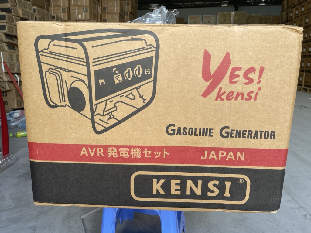 Máy phát điện chạy xăng KENSI 3KW 3500E đề