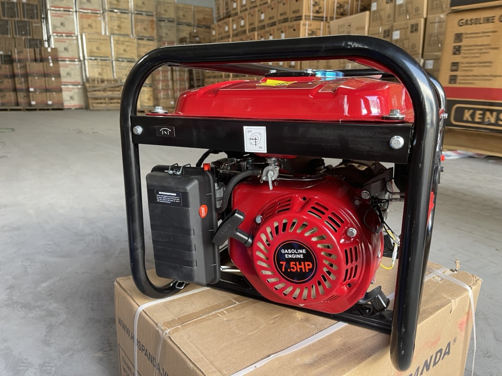Máy phát điện chạy xăng KENSI 5KW 6500E đề
