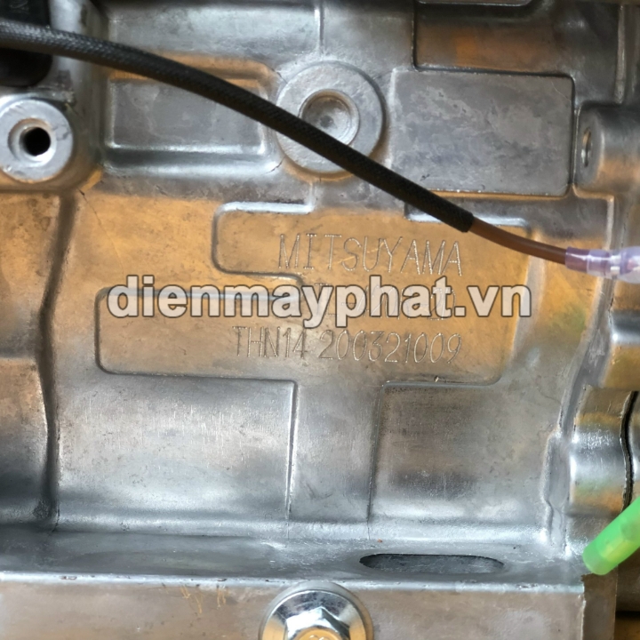 Máy nổ chạy xăng MITSUYAMA 16HP tua chậm TL-420R-2D đề