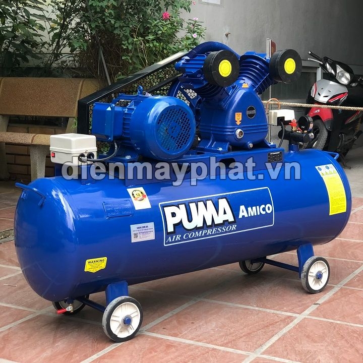 Máy Nén Khí Puma Amico 5.5HP 200L V-0.6/8 3 Pha