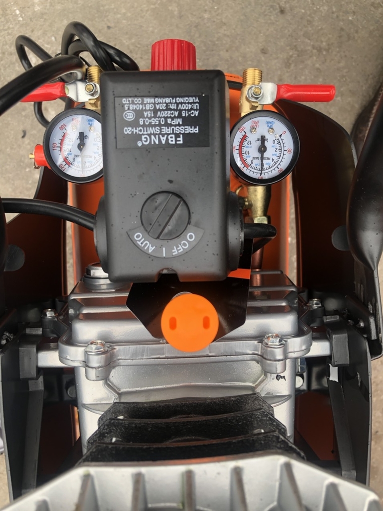 Máy nén khí có dầu 2 tụ MITSUYAMA 3.5HP TL-30L2T lên hơi nhanh