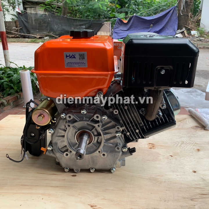 Máy nổ chạy xăng MITSUYAMA 20Hp TL-490R-D có đề