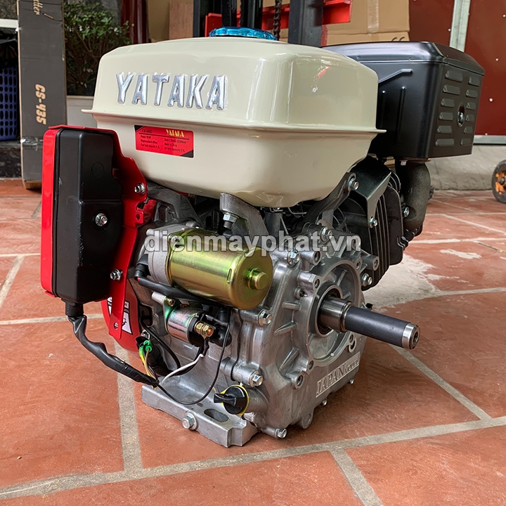 Máy nổ chạy xăng 18HP YATAKA CS-460D có đề