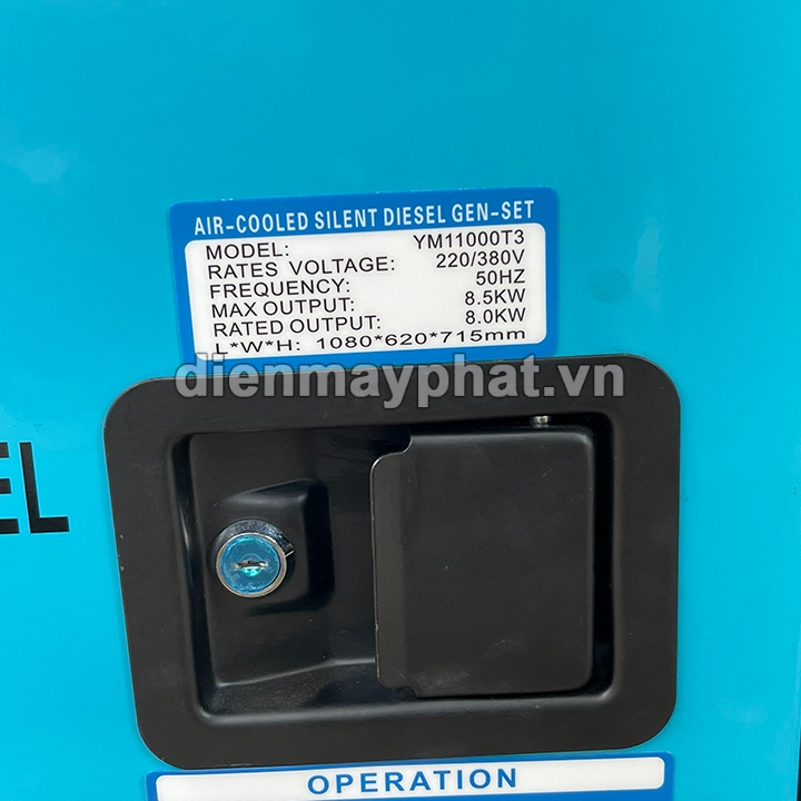 Máy phát điện chạy dầu YAMANISAN 8KW YM11000T 3 pha