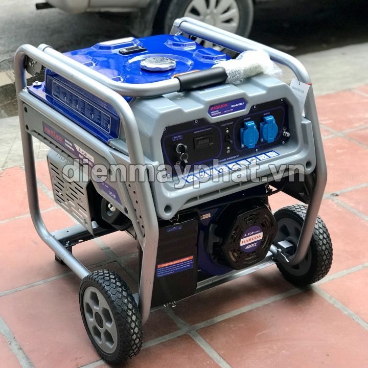 Máy Phát Điện Chạy Xăng Hakuda 7Kw HKD 8700EX Đề