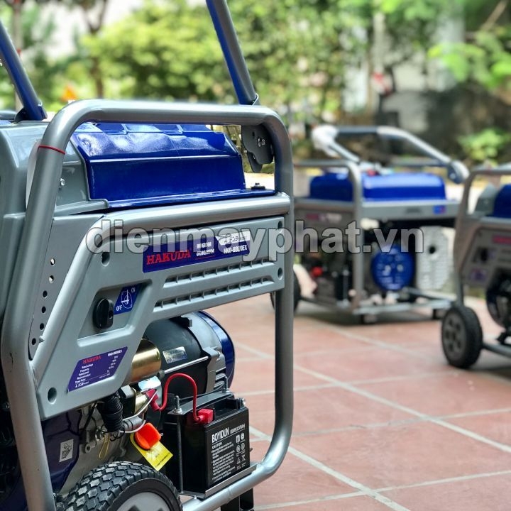 Máy phát điện chạy xăng HAKUDA 8KW HKD 8800EX đề