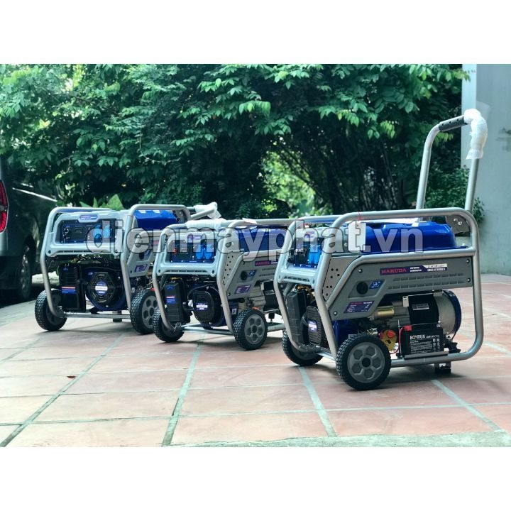 Máy phát điện chạy xăng HAKUDA 8KW HKD 8800EX đề