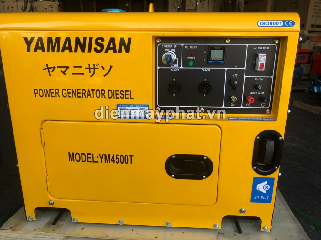Máy Phát Điện Chạy Dầu Yamanisan 3Kw YM4500T