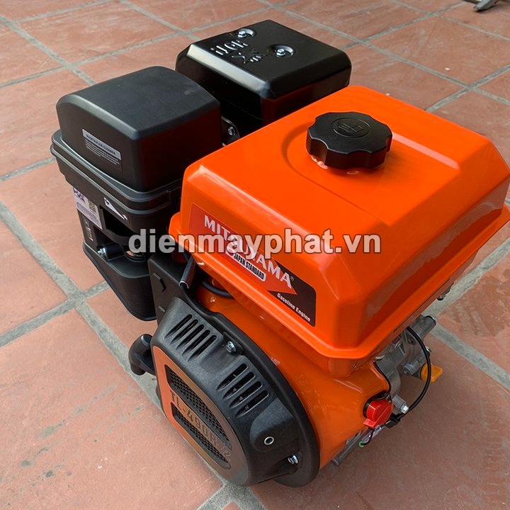 Máy nổ chạy xăng 20Hp MITSUYAMA TL-490R-2 tua chậm