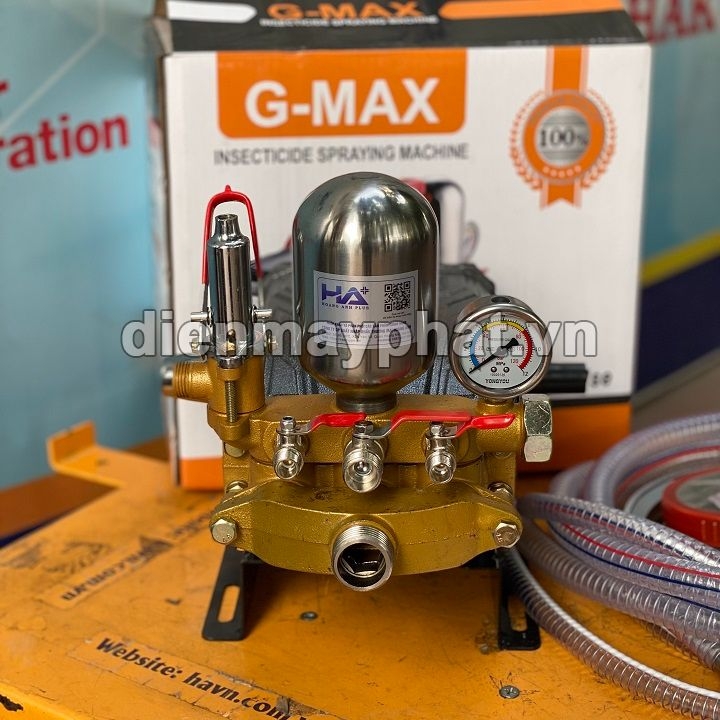 Đầu xịt áp lực GMAX 2HP GM-30TS Piston Sứ