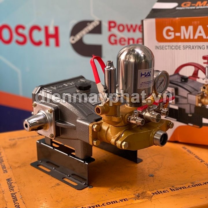 Đầu xịt áp lực GMAX 2HP GM-30TS Piston Sứ