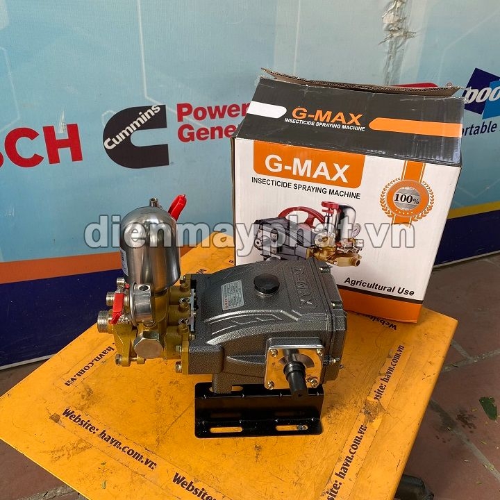 Đầu xịt áp lực GMAX 2HP GM-30TS Piston Sứ