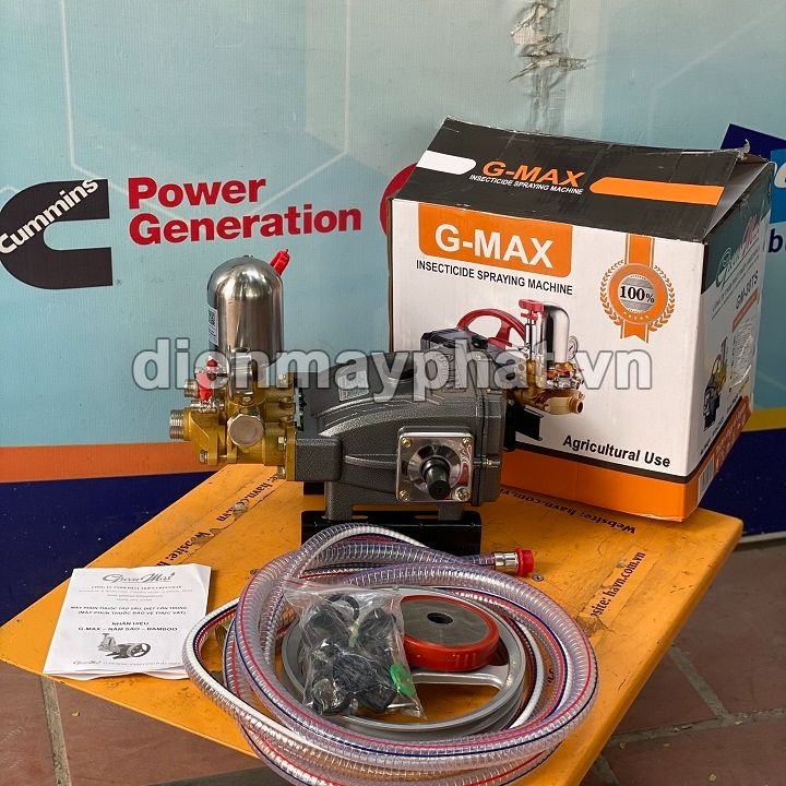 Đầu xịt áp lực GMAX 2HP GM-30TS Piston Sứ